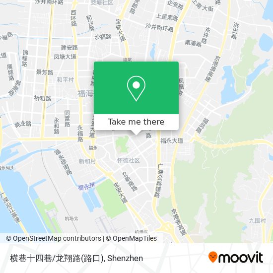 横巷十四巷/龙翔路(路口) map