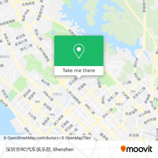 深圳市RC汽车俱乐部 map