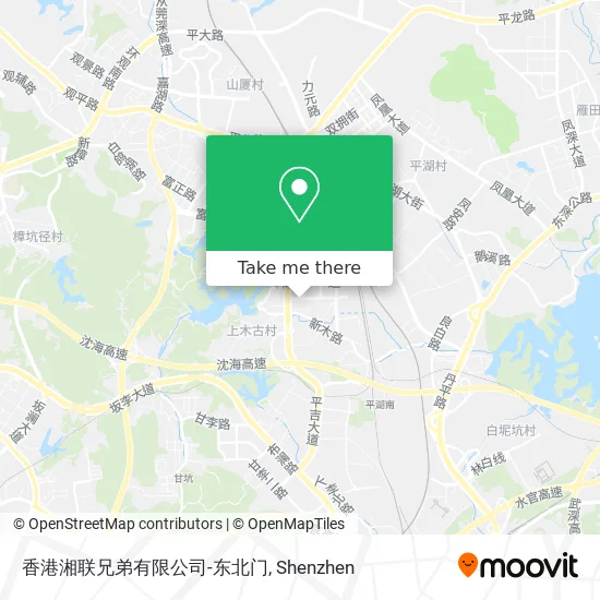 香港湘联兄弟有限公司-东北门 map