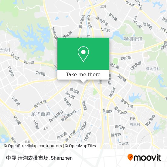 中晟·清湖农批市场 map