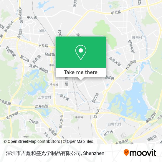 深圳市吉鑫和盛光学制品有限公司 map