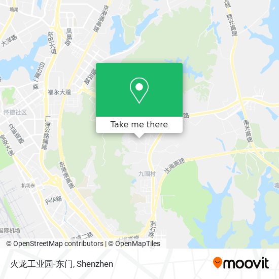 火龙工业园-东门 map