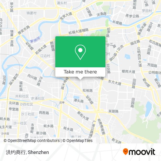 洪约商行 map