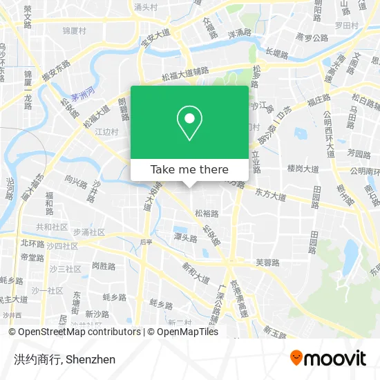 洪约商行 map