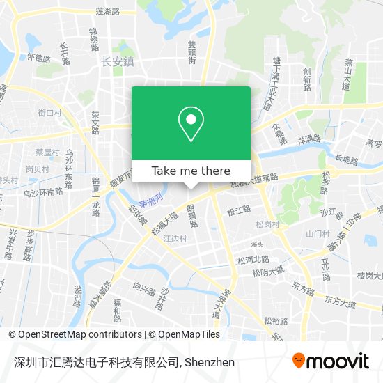 深圳市汇腾达电子科技有限公司 map