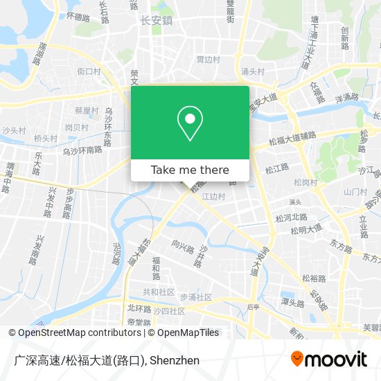 广深高速/松福大道(路口) map