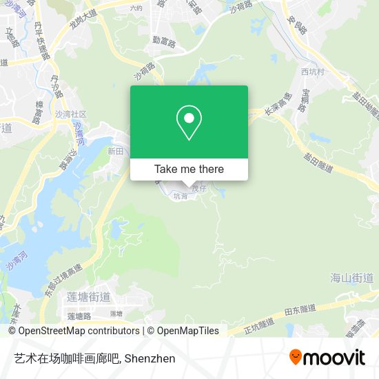 艺术在场咖啡画廊吧 map