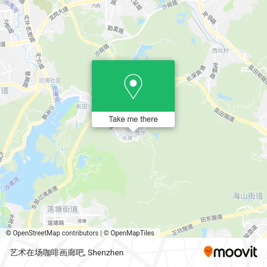 艺术在场咖啡画廊吧 map