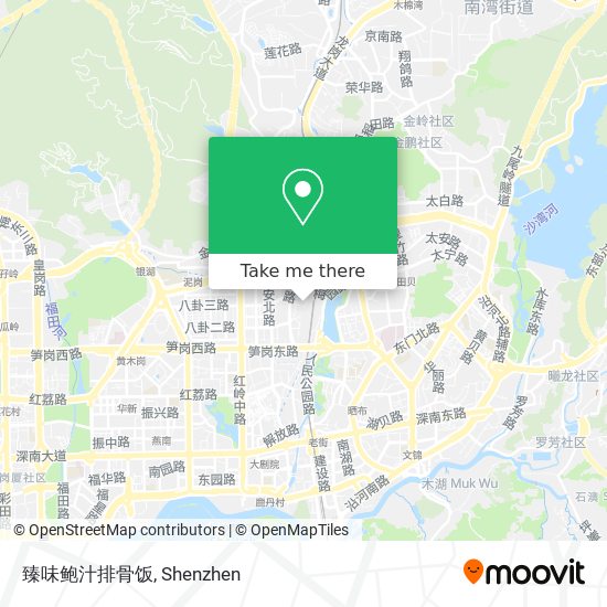 臻味鲍汁排骨饭 map