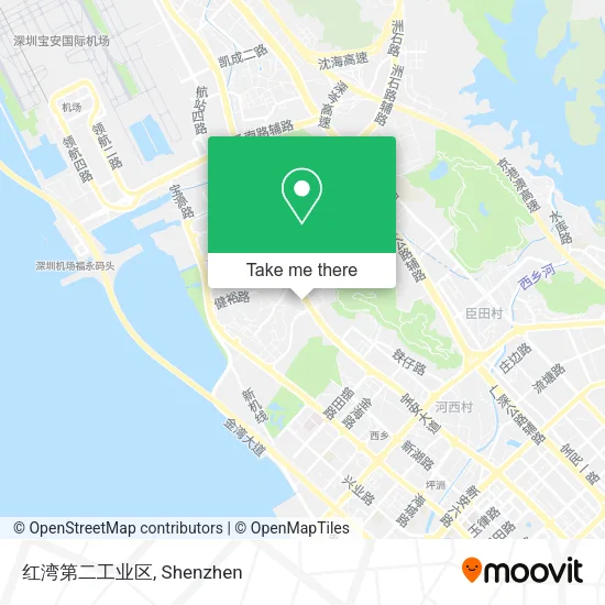 红湾第二工业区 map