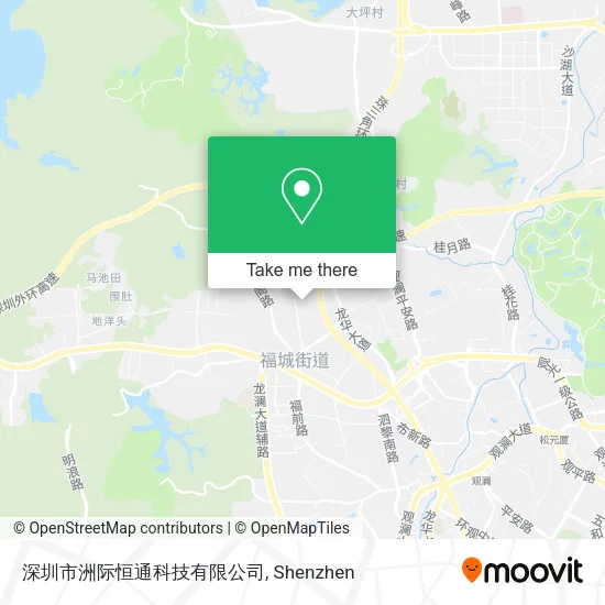 深圳市洲际恒通科技有限公司 map