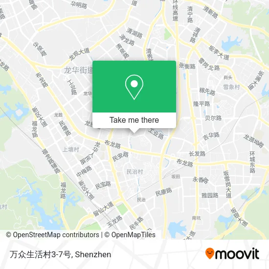 万众生活村3-7号 map