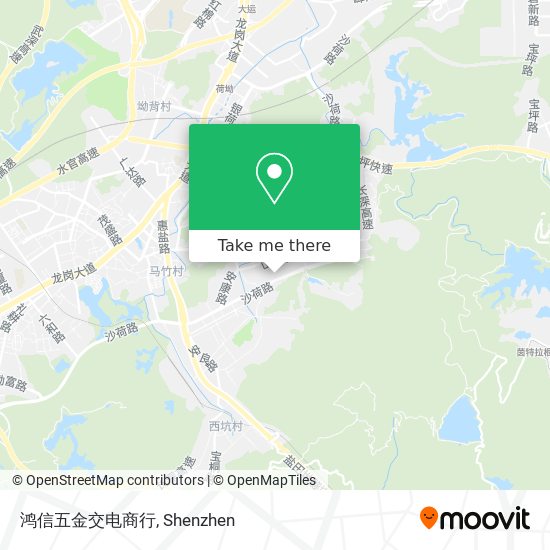 鸿信五金交电商行 map