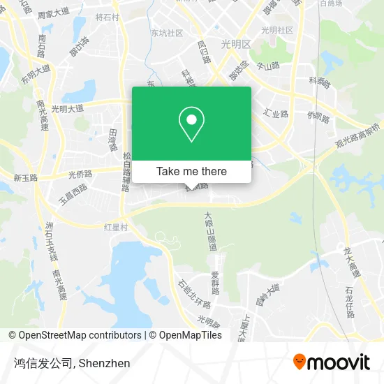 鸿信发公司 map