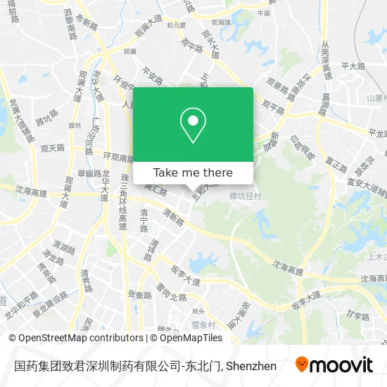 国药集团致君深圳制药有限公司-东北门 map