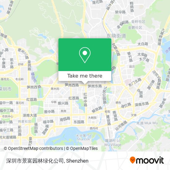 深圳市景富园林绿化公司 map