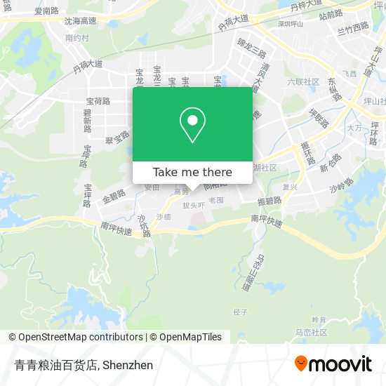青青粮油百货店 map