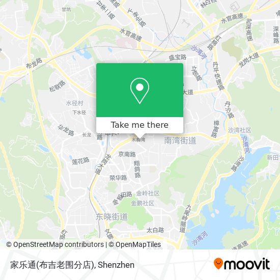 家乐通(布吉老围分店) map