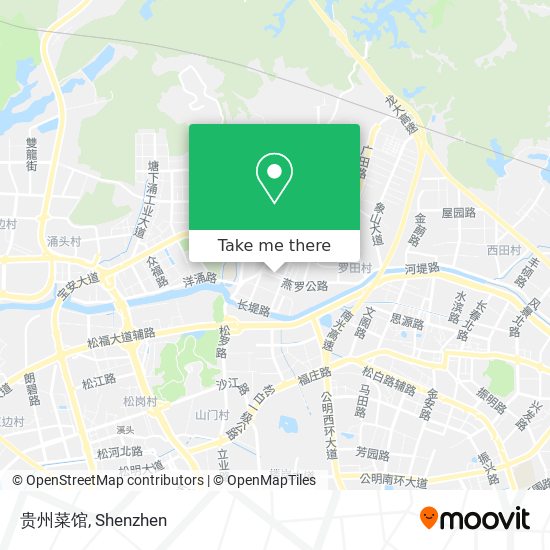 贵州菜馆 map