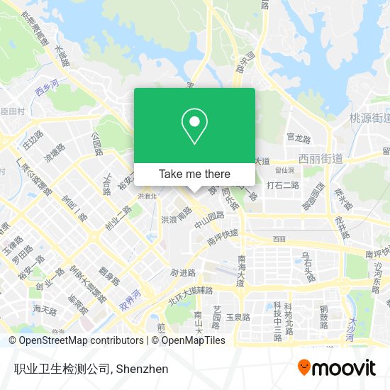 职业卫生检测公司 map