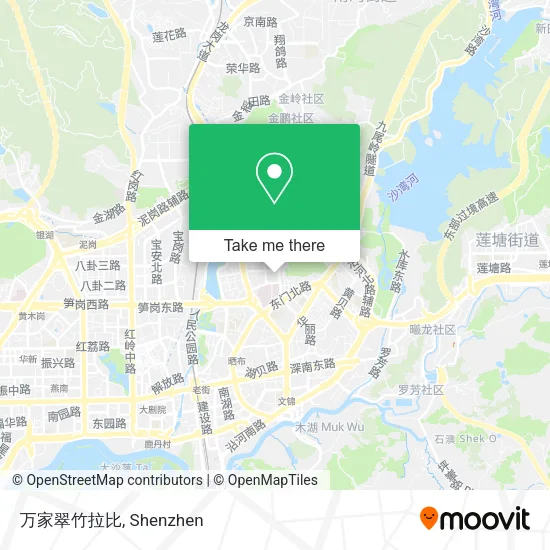 万家翠竹拉比 map