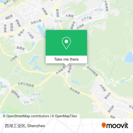 西湖工业区 map