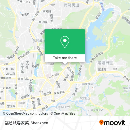 福通城客家菜 map