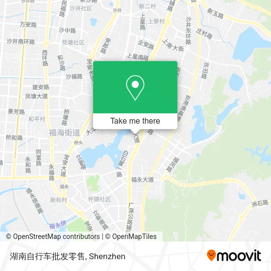 湖南自行车批发零售 map