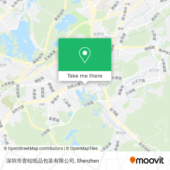 深圳市壹站纸品包装有限公司 map