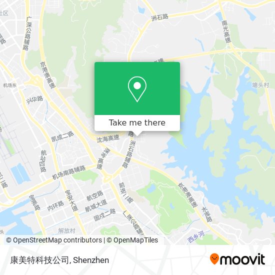 康美特科技公司 map