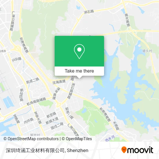 深圳绮涵工业材料有限公司 map