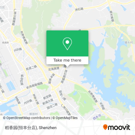 稻香园(恒丰分店) map