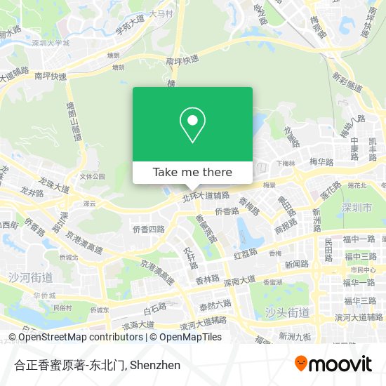 合正香蜜原著-东北门 map