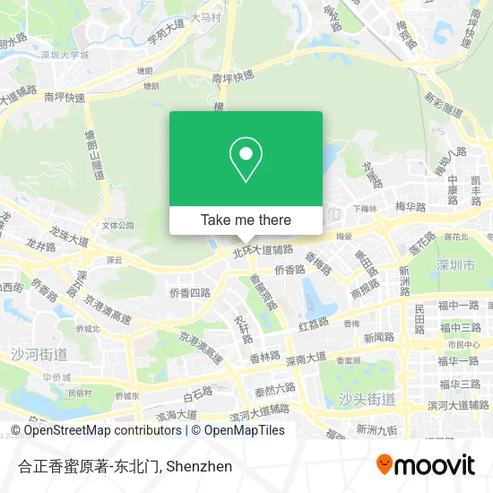 合正香蜜原著-东北门 map