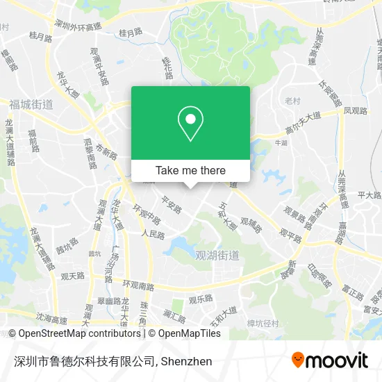 深圳市鲁德尔科技有限公司 map