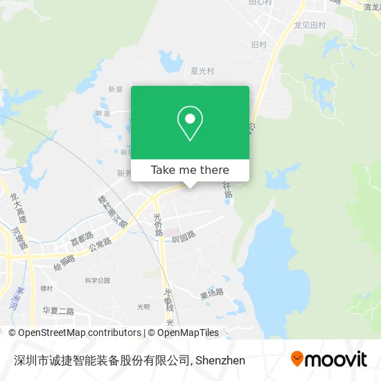 深圳市诚捷智能装备股份有限公司 map