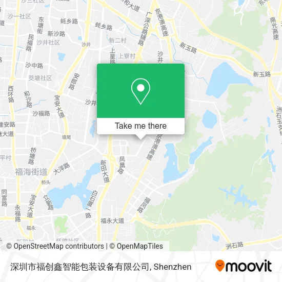 深圳市福创鑫智能包装设备有限公司 map