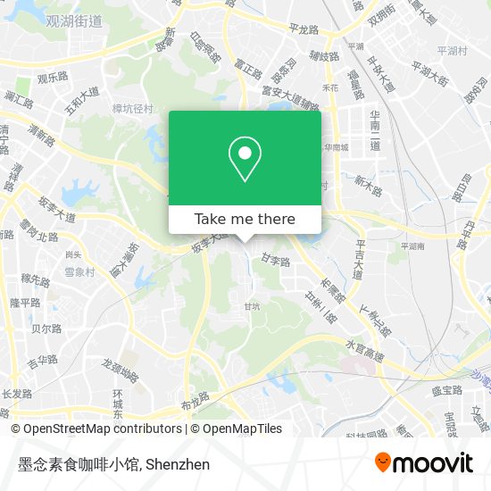 墨念素食咖啡小馆 map