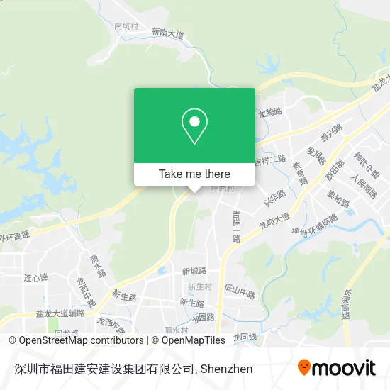 深圳市福田建安建设集团有限公司 map