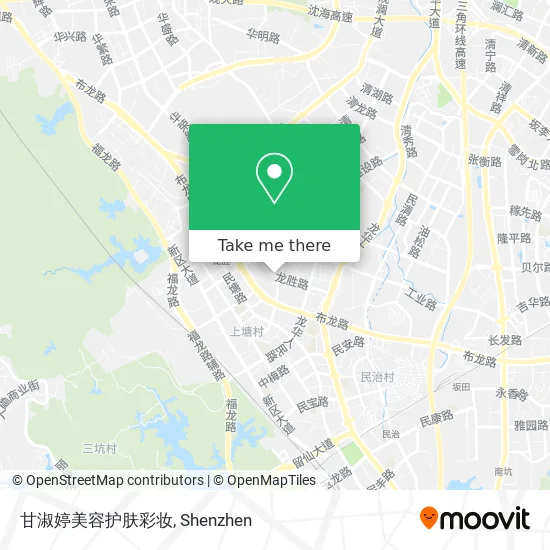 甘淑婷美容护肤彩妆 map