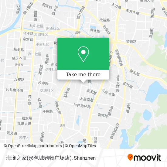 海澜之家(形色城购物广场店) map