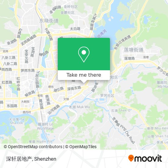 深轩居地产 map