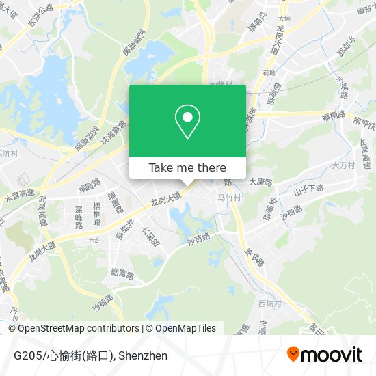 G205/心愉街(路口) map