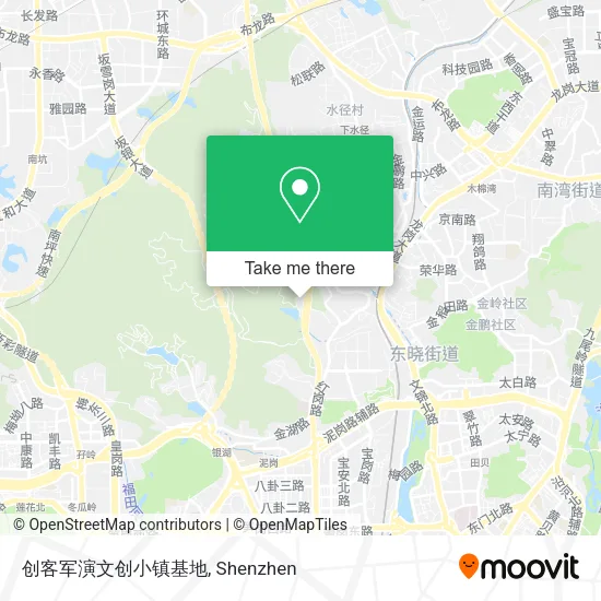 创客军演文创小镇基地 map