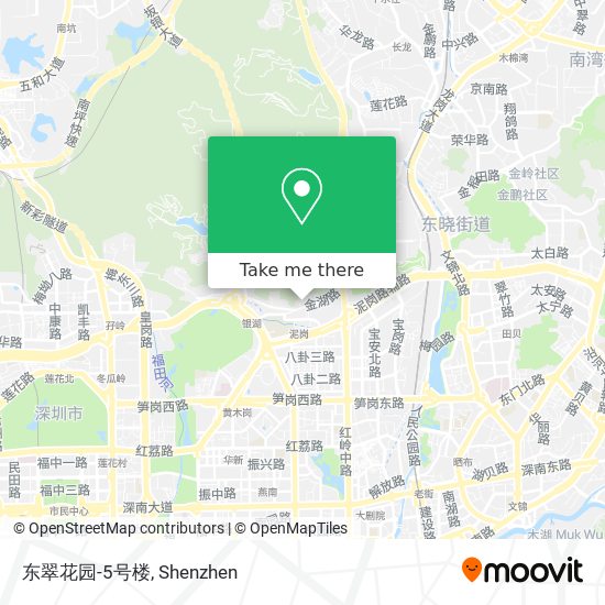 东翠花园-5号楼 map