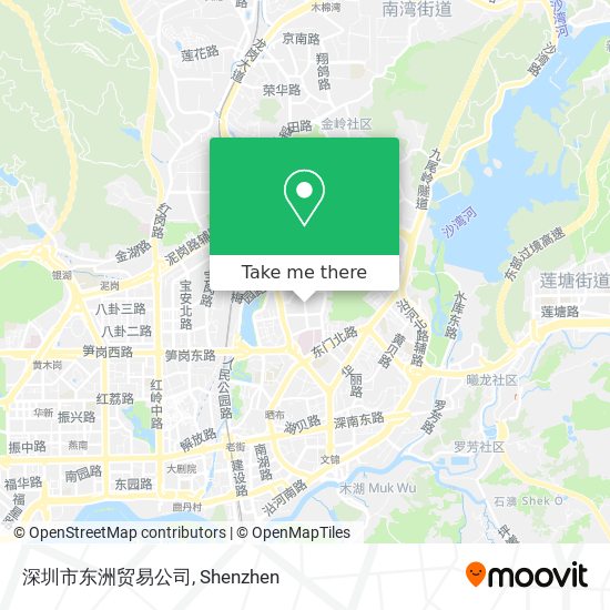 深圳市东洲贸易公司 map