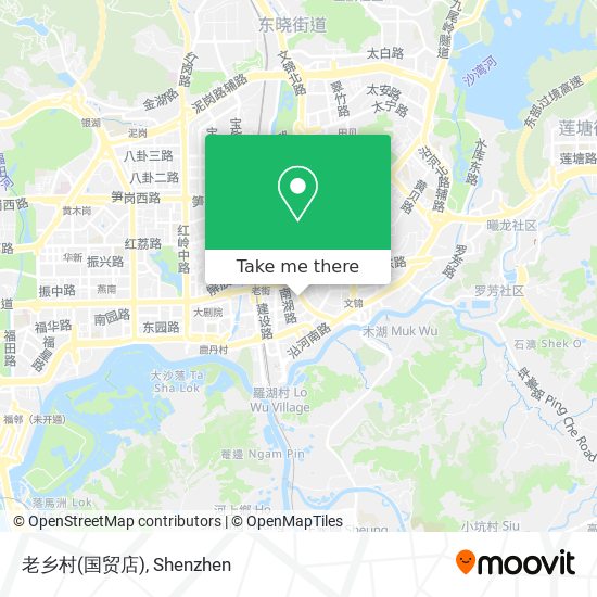 老乡村(国贸店) map