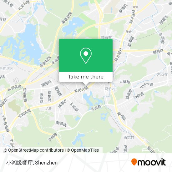 小湘缘餐厅 map