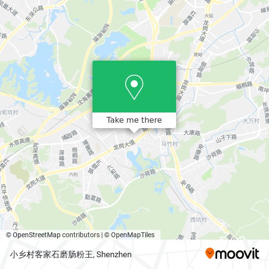 小乡村客家石磨肠粉王 map