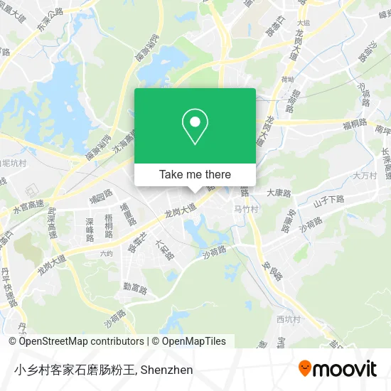 小乡村客家石磨肠粉王 map